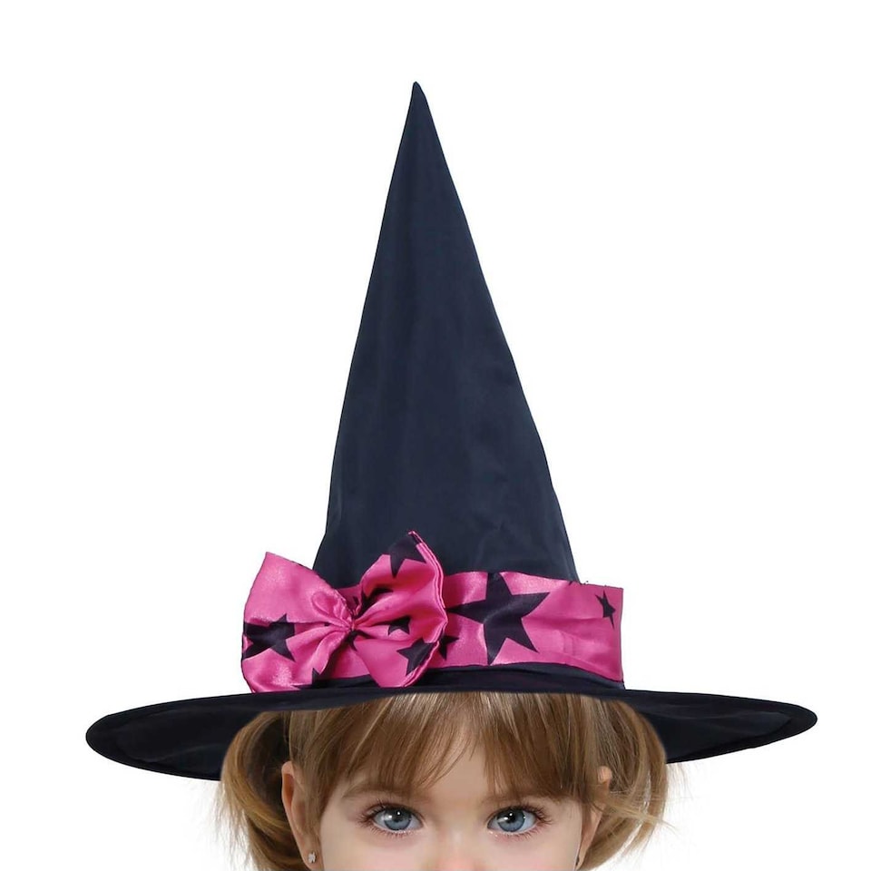 image 1 of Fiestas Guirca Baby Star Witch Costume Set | Pink | Pink/Black | 18-24 mths | 1
