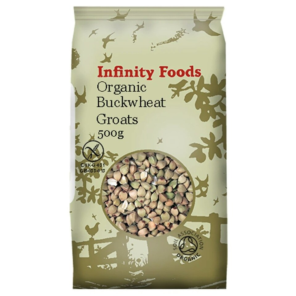 Buckwheat Groats, Raw Organic 500g (Infinity Foods)