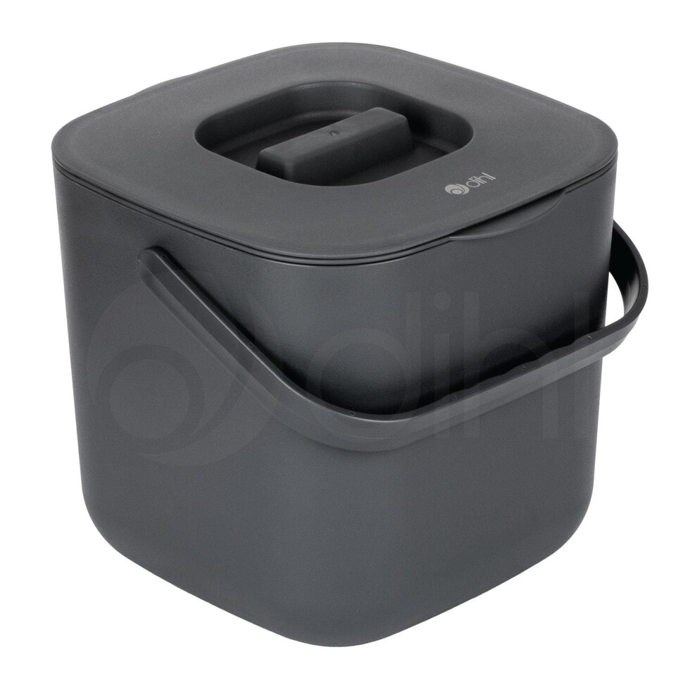 image 1 of Dihl 50L Pedal Bin Stainless Steel Removable Bucket and Lid Recycle