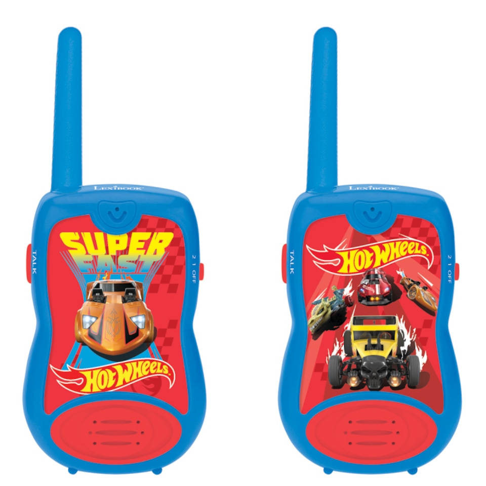 image 1 of Lexibook TW12HW Hot Wheels Walkie-Talkies 200M