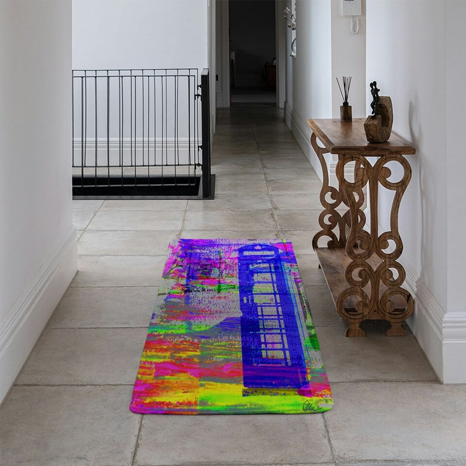 image 1 of London Phone Box (Runner Rug) Multi
