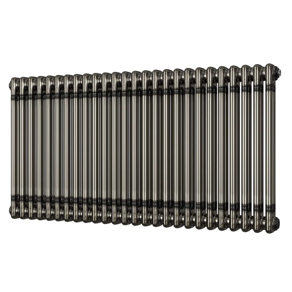 image 1 of Alpha - Raw Metal Column Radiator H600mm x W1164mm 2 Column - Feet Included