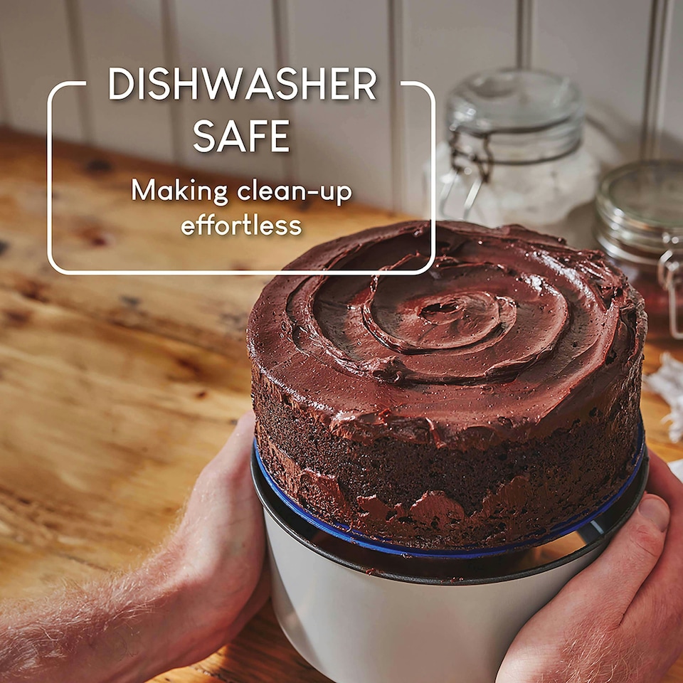image 1 of PushPan 7 Inch Shallow Cake Tin Grey/Pewter