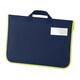 image 2 of Quadra Enhanced-Vis Book Bag - 4 Litres (Pack of 2) - French Navy - One Size Blue