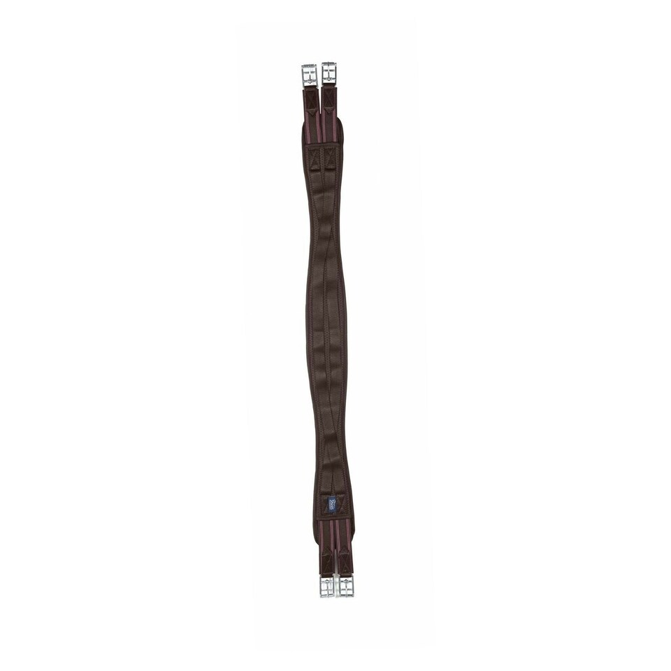 image 1 of Shires Elasticated Airflow Horse Girth - Brown - 58in