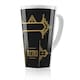 image 1 of Art Deco Retro Latte Mug