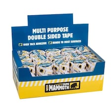 Everbuild Mammoth Multi-Purpose Double Sided Tape 50mm x 5m - One Colour - One Size