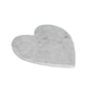 image 1 of Argon Tableware Heart Marble Chopping Board - 23 x 27cm | White | White