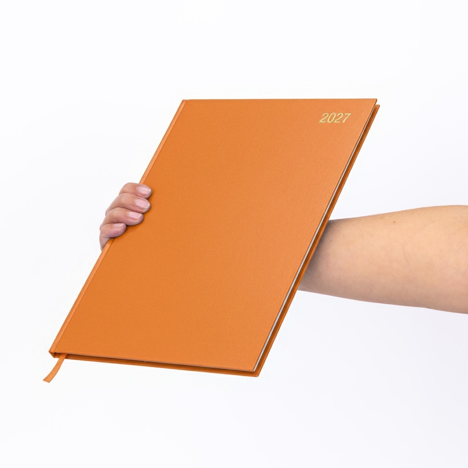 image 1 of evelay 2027 Week to View Diary A4 Orange