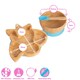 image 6 of Tiny Dining 5pc Bamboo Unicorn Baby Weaning Set - Pink