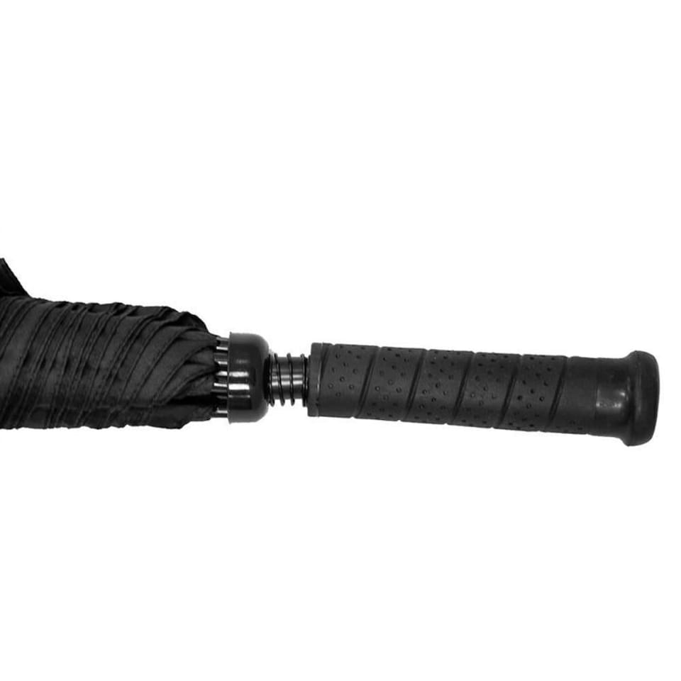 image 1 of Longridge Double Canopy Golf Umbrella - Black - One Size