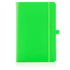 Notes London A5 Wilson Lined Page Notebook Neon Green