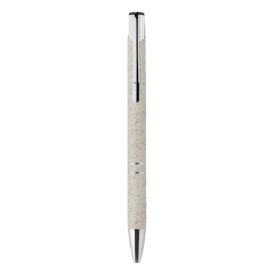 image 1 of MidOcean Bern Pecas Ballpoint Pen - Beige - 13.5cm x 1cm