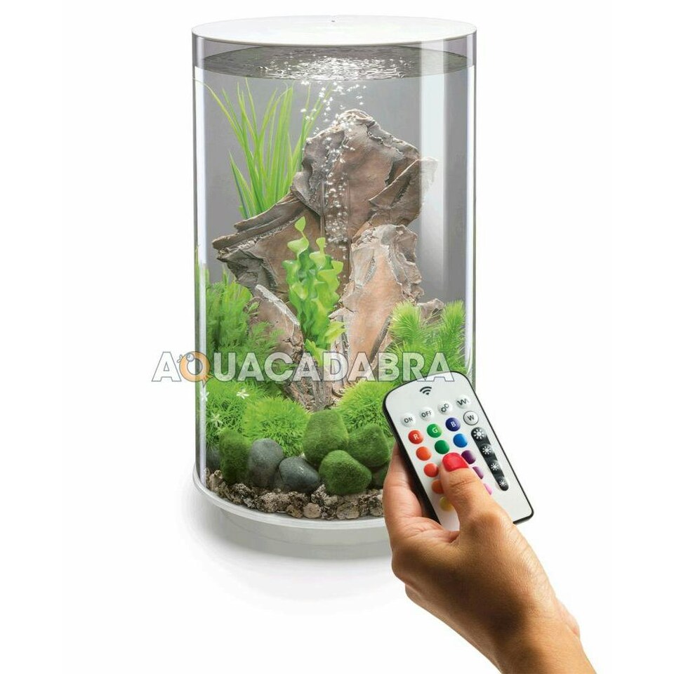 image 1 of biOrb Tube 30L MCR LED Aquarium | Black/White White
