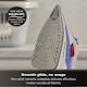 image 6 of Hamilton Beach Pro SteamMax Steam Iron - White/Blue
