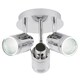 image 1 of BHS Hector Bathroom Ceiling Spotlight Plate | Silver | Chrome | 1