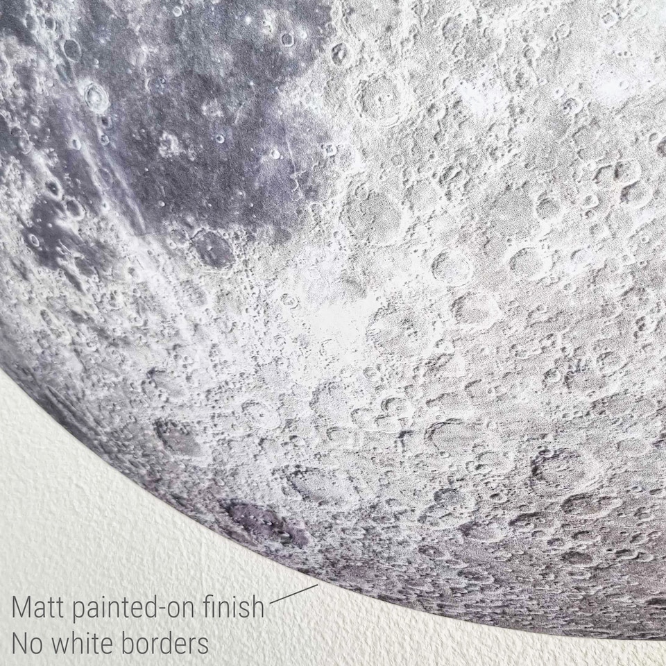 image 1 of Full Moon Wall Sticker