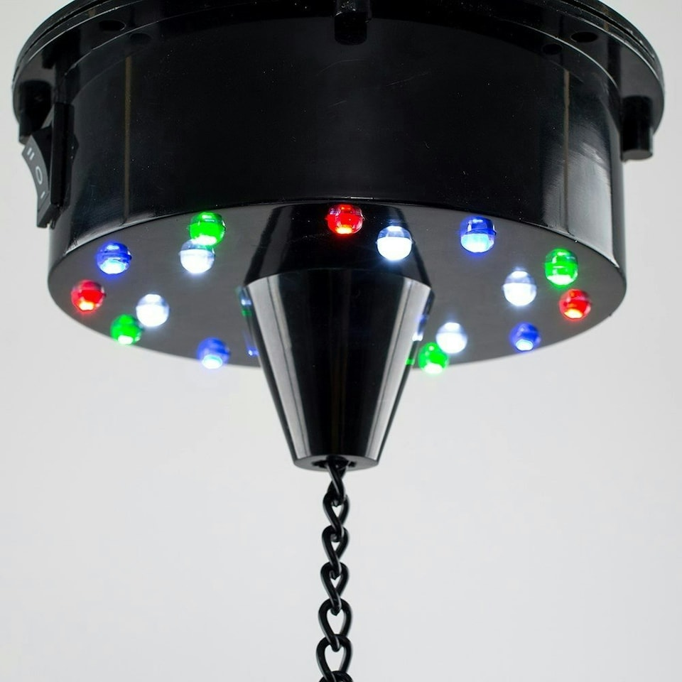 image 1 of ValueLights Disco Ball Silver Ceiling Light Pendant