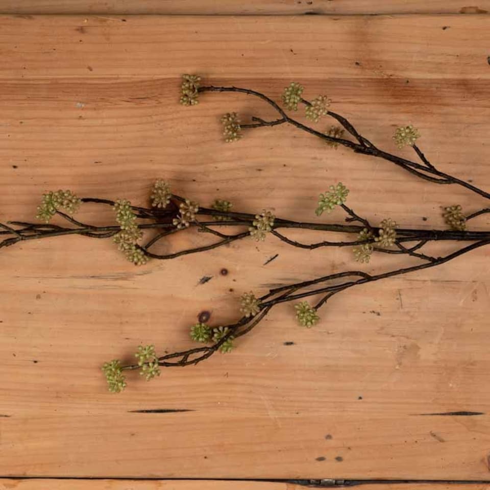 image 1 of Branch in Bloom Filler Artificial Plant - Plastic - L7 x W22 x H109 cm - Green