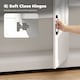 image 5 of HOMCOM Sideboard with Soft-Close Doors, Modern Storage Cabinet White