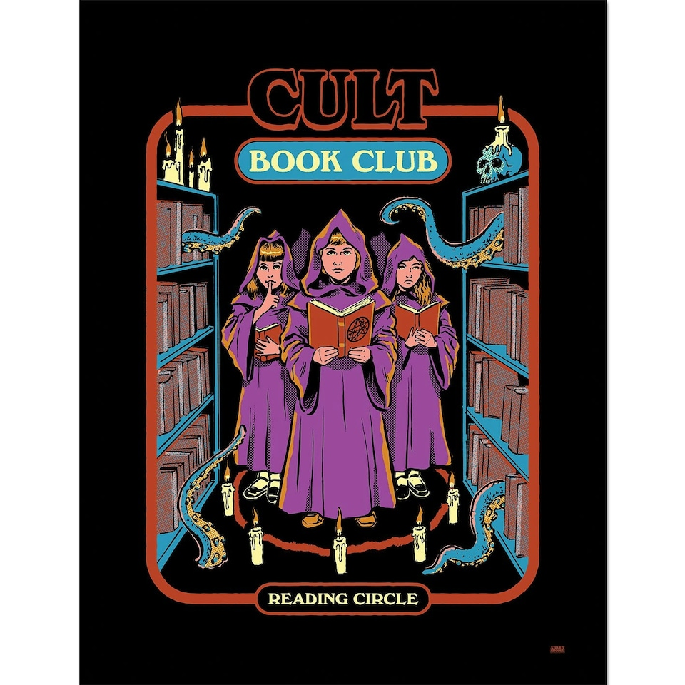 image 1 of Steven Rhodes (Cult Book Club) Framed 30x40cm Print