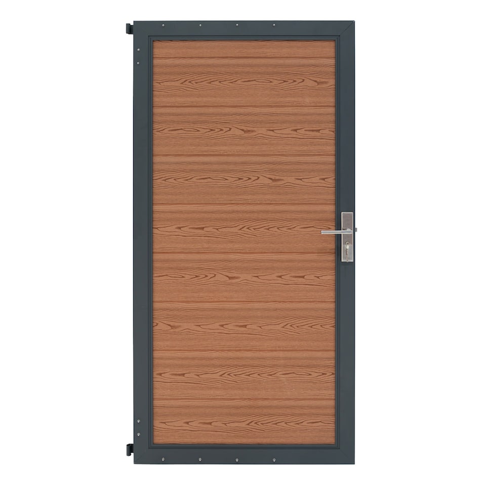 image 1 of Composite Panel Gate - Brown