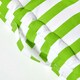image 4 of Homescapes Cotton Green Thick Stripe Floor Cushion - 50 x 50 cm | Green | 50 x 50 cm