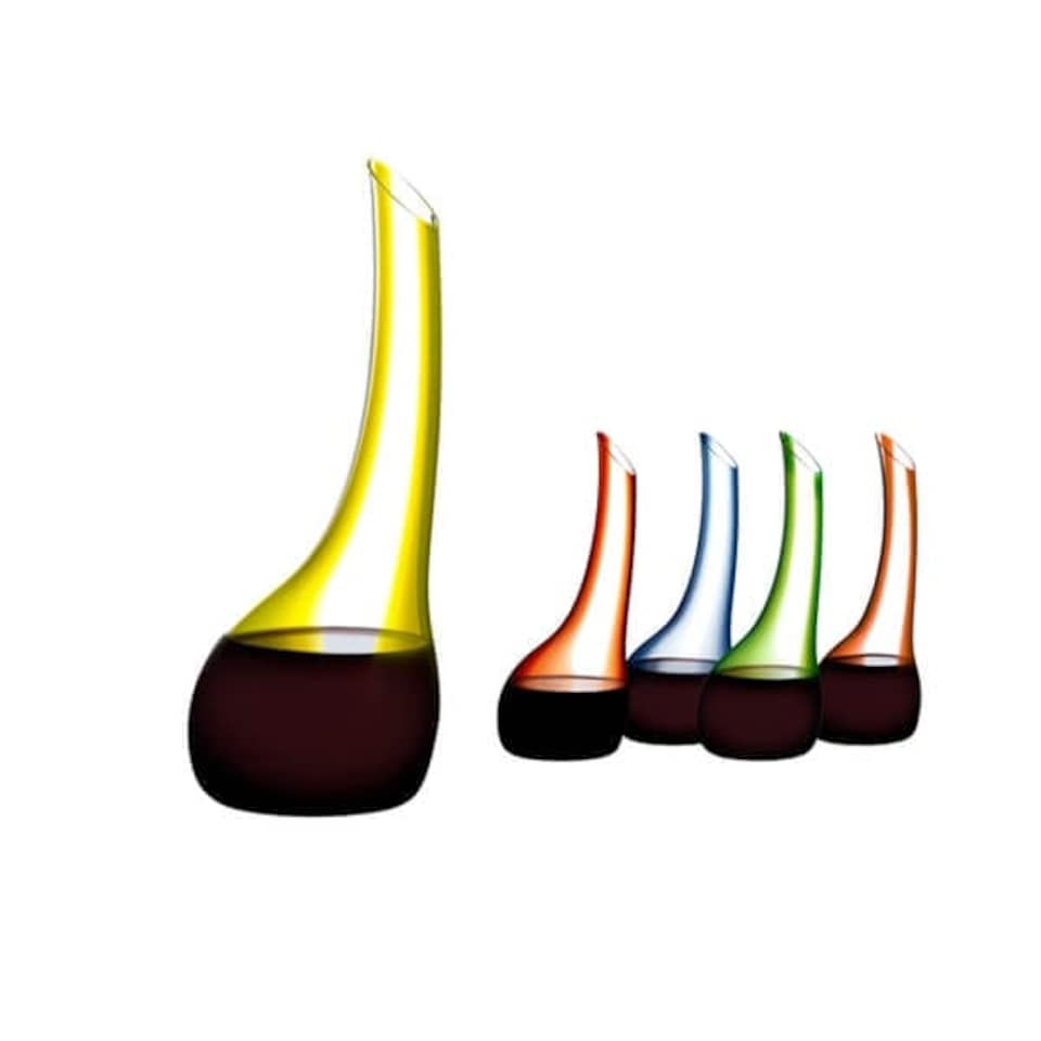 image 1 of Riedel Cornetto Confetti Yellow Decanter