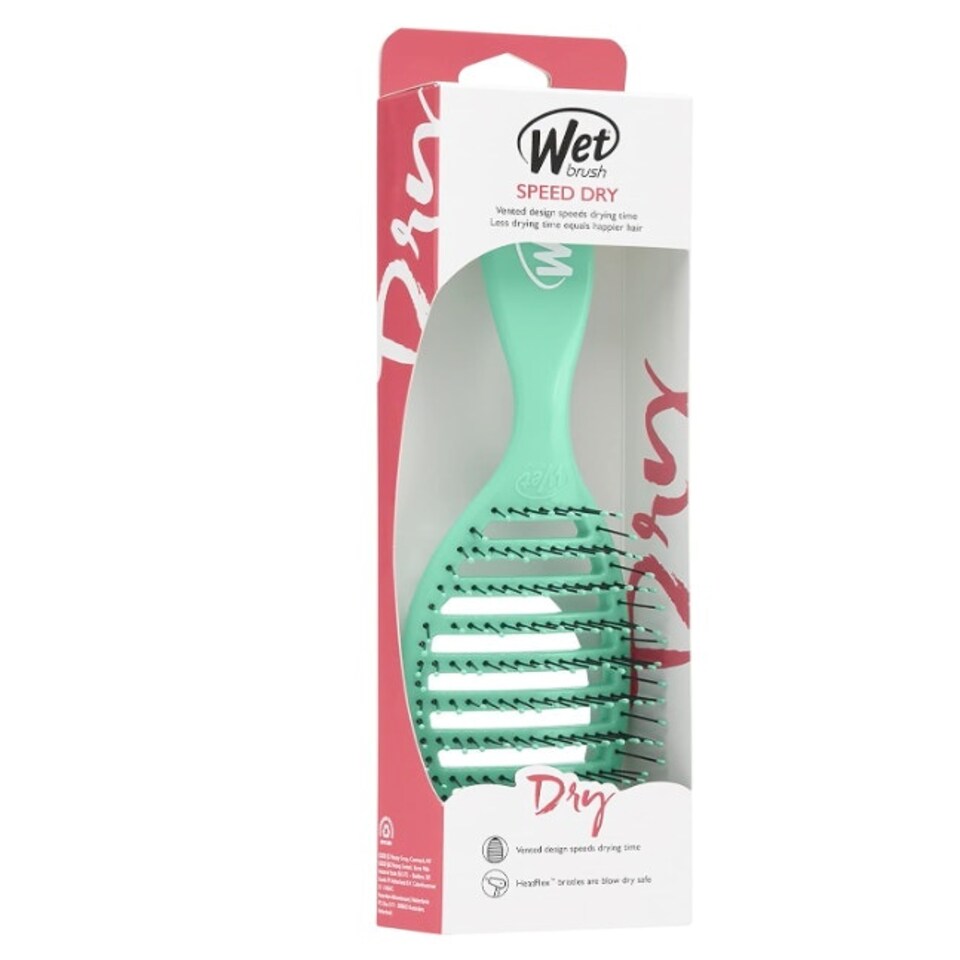 image 1 of WetBrush Speed Dry Detangler, Heatflex Bristles, Aqua
