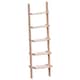 image 8 of Vida Designs York 5 Tier Ladder Bookcase Display Storage, Pine