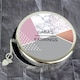 image 3 of Personalised Geometric Round Trinket Box