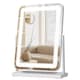 image 1 of Emitto Hollywood Mirror Vanity Makeup Mirror with Light 360°Rotation Tabletop
