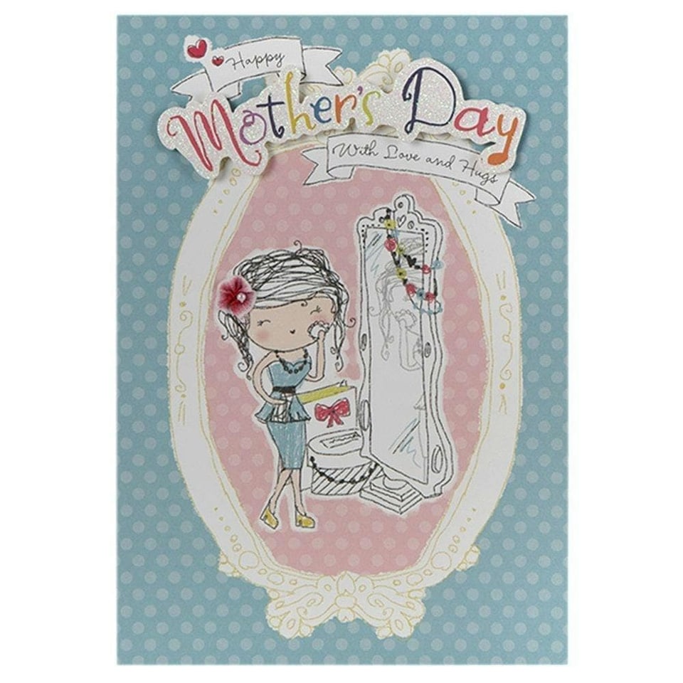 image 1 of Hallmark Mother's Day Card 'Cute 3D Plaque' Medium