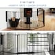 image 3 of BabyDan Olaf XX Wide Wall Mounted Safety Gate & Fireguard 90 - 278cm Black