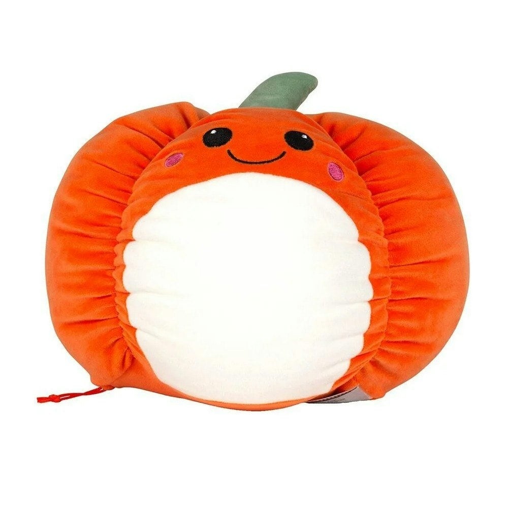 Mumbles Squidgys Pumpkin Character Plush Toy - Orange - 29cm