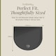 image 5 of Balterley Premium D Shape Shower Tray | Grey | Grey Slate