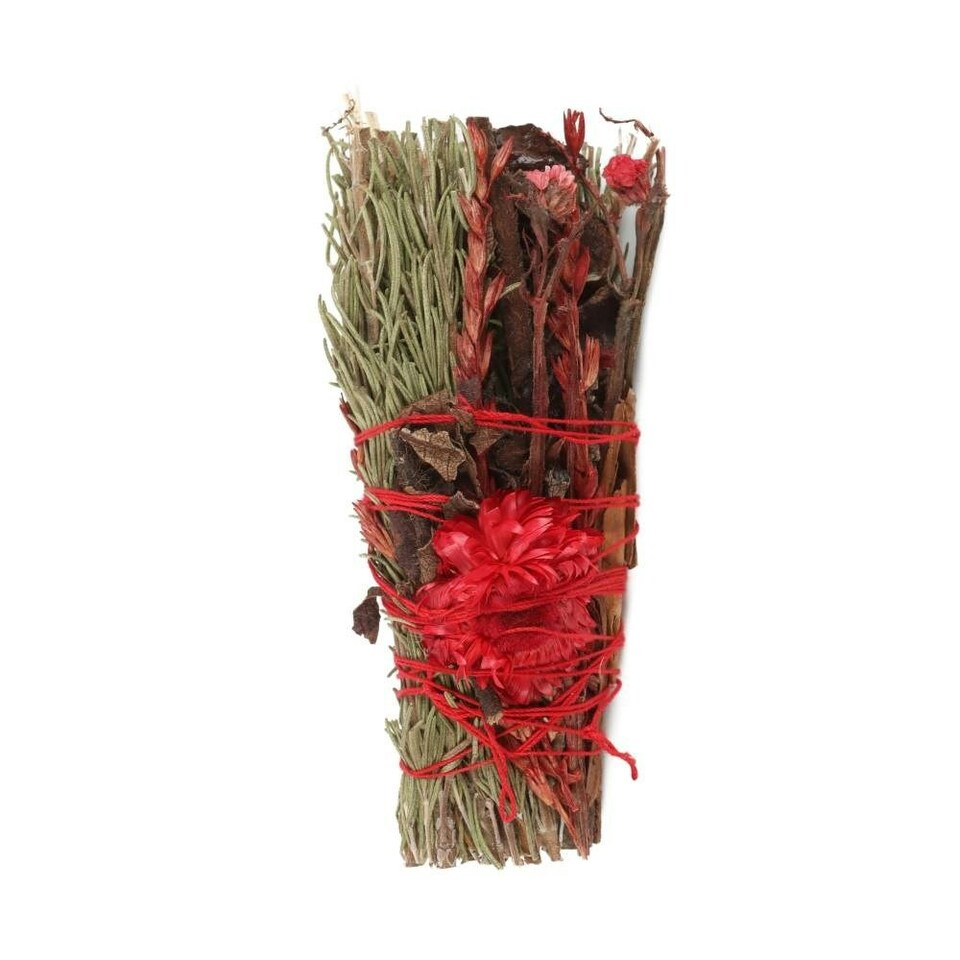 image 1 of Something Different Yerba Santa Sage Plant Rosemary Smudge Stick Wand - Red/Brown - One Size