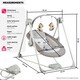 image 6 of Baby Rocker - 5 speeds, timer & automatic shut-off, 4 soothing sounds, washable cover, 9 kg load capacity