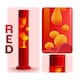 image 1 of Nova Baby Red Liquid & Yellow Wax Red | Yellow