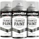 image 1 of Jenolite Ford Diamond White Transit Paint - 400ml Spray Can - 3-Pack