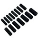 image 2 of 3/8in Drive Deep Metric Impact Impacted Sockets 6 Sided 8mm - 22mm 15pc Set