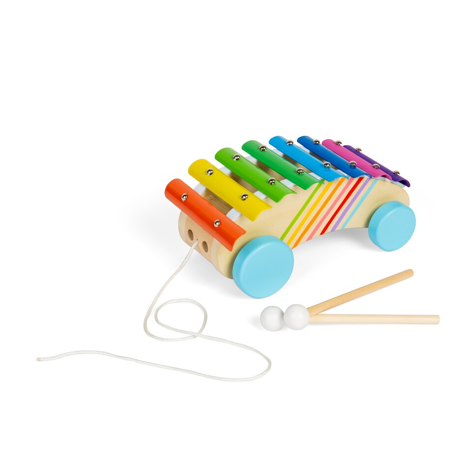 image 1 of Pull Along Xylophone
