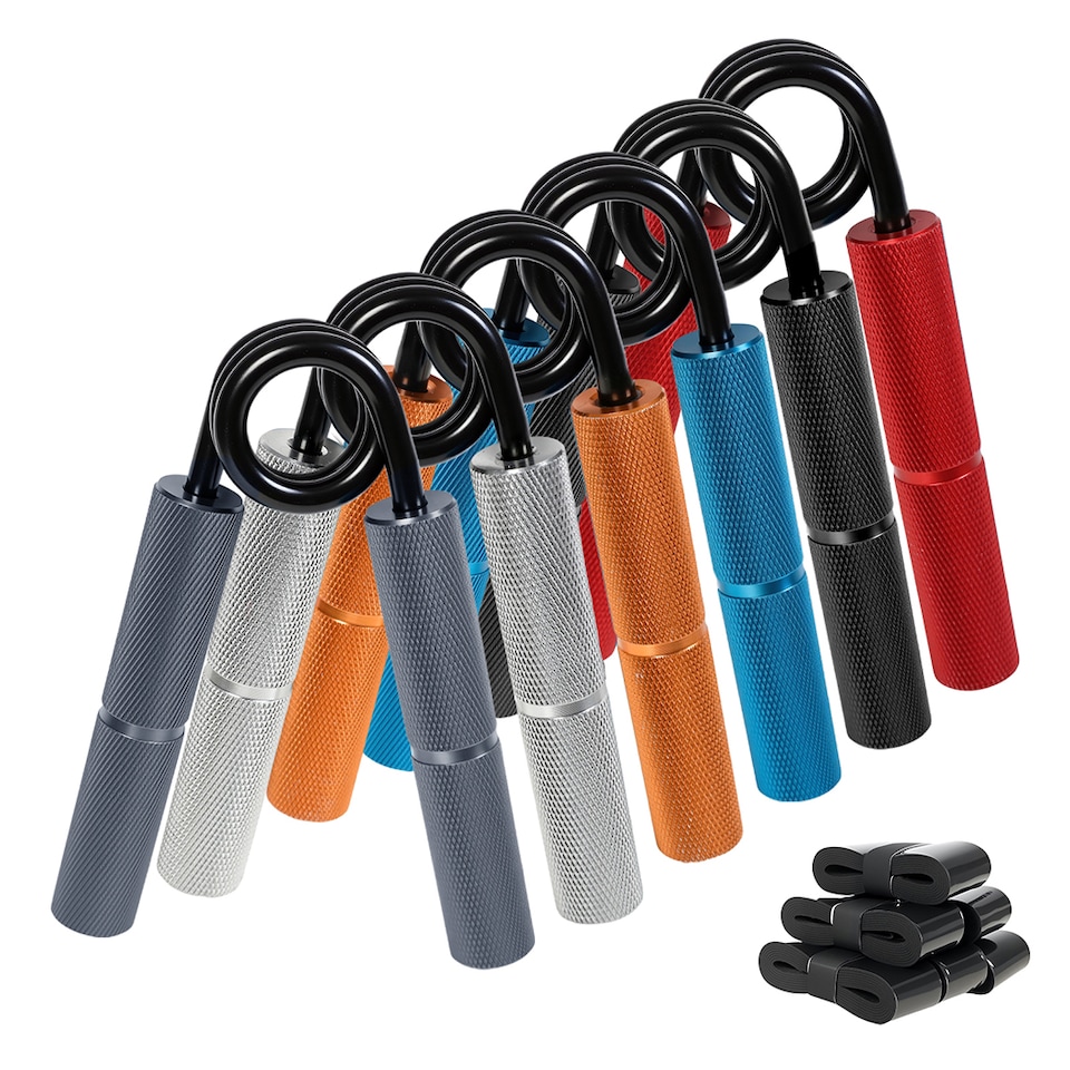 image 1 of Centra Hand Grip Strengthener Metal Non-Slip Gym Trainer Set