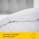image 2 of Silentnight Cooler Summer 4.5 Tog Duvet, Hypoallergenic, Made in the UK, Single