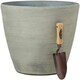 image 1 of Primrose Cone Planter Frost Resistant & Lightweight Cortina Stone 41cm x 43cm