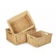 image 5 of wicker Large Kitchen Storage wicker Basket | Brown | Brown