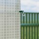 image 8 of Outsunny Walk-in Greenhouse, Green House with Mesh Windows, White | White | White