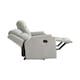 image 5 of Orka 2 Seater Manual Recliner Chenille Fabric Sofa Grey
