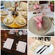 image 9 of 6pcs Fringe Cloth Napkin, 100% Soft Cotton Cloth Napkins - 20 Inch
