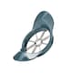 image 2 of Fusion Twist Apple Corer & Slicer Blue